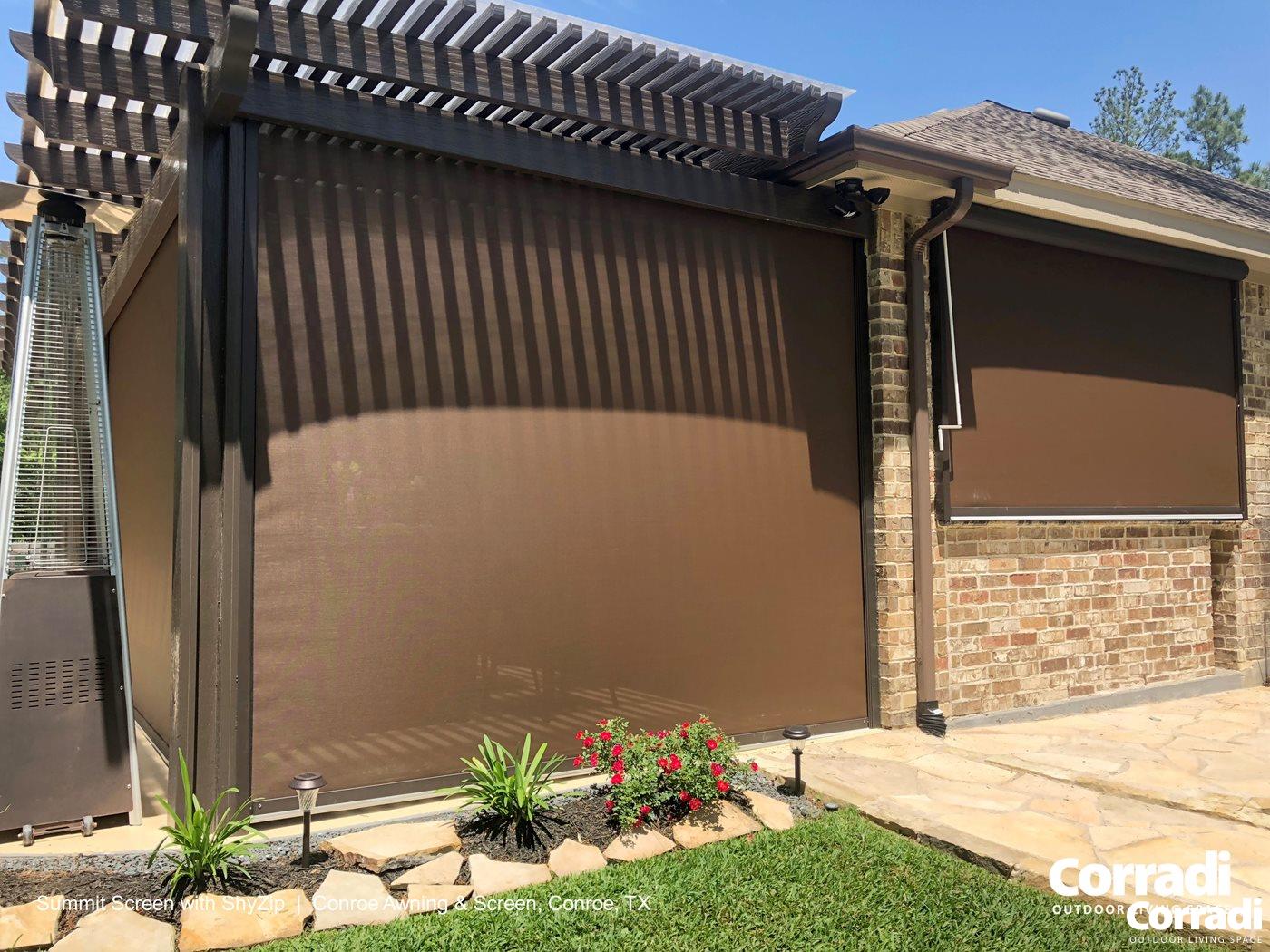 Exterior Screens Summit | Our benchmark screen design offered in a ...