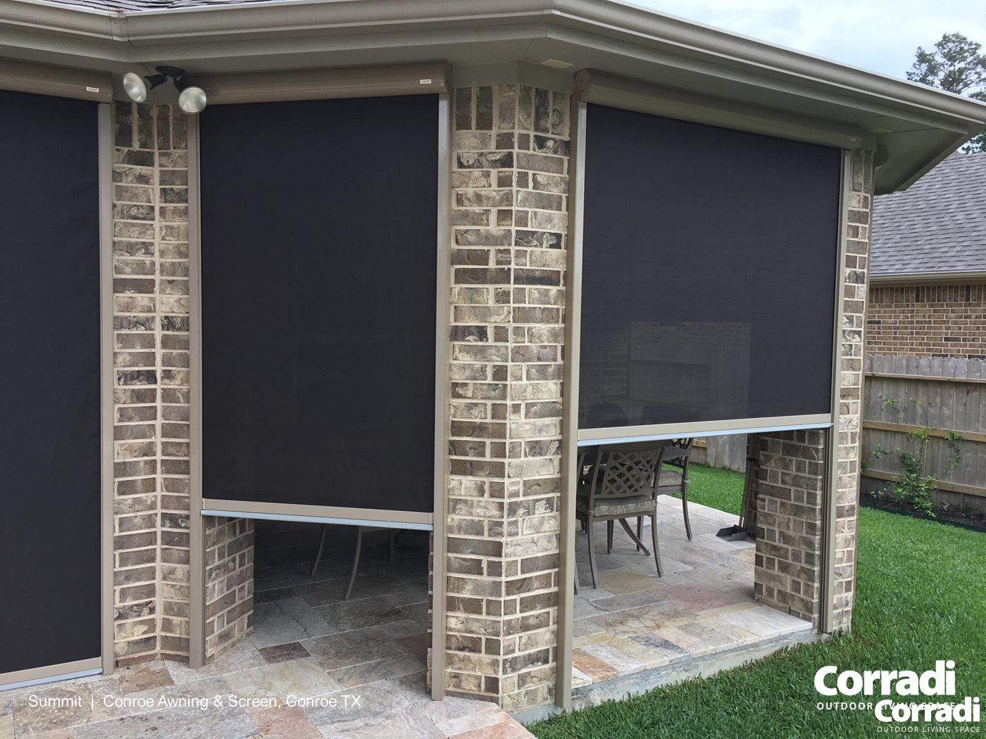 Exterior Screens Summit | Our benchmark screen design offered in a ...